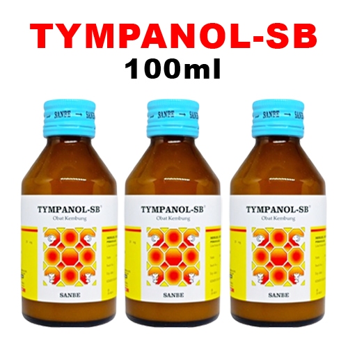 Tympanol SB 100 ml Obat Kembung Ternak Sapi Kambing dll PT Sanbe Farma