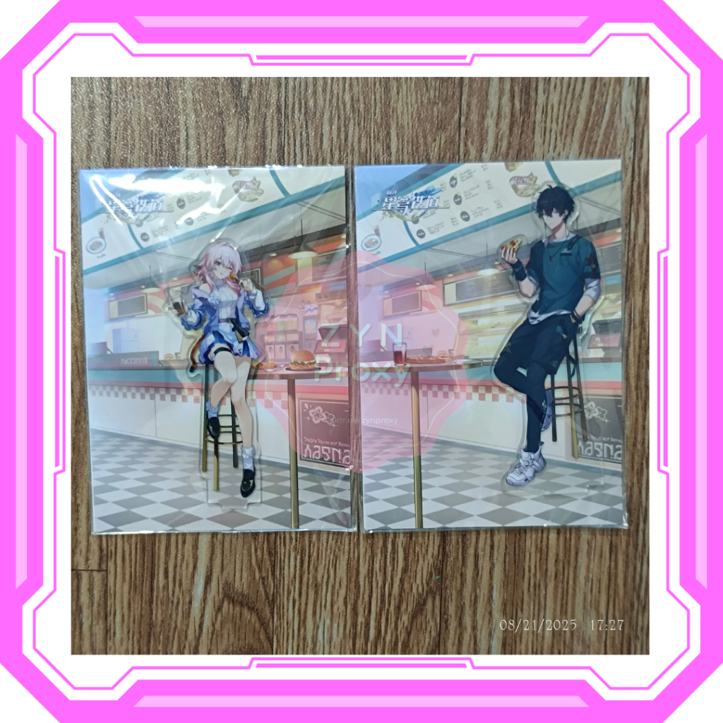 READY STOCK HONKAI STAR RAIL HSR [MIHOYO] Standee Convivium