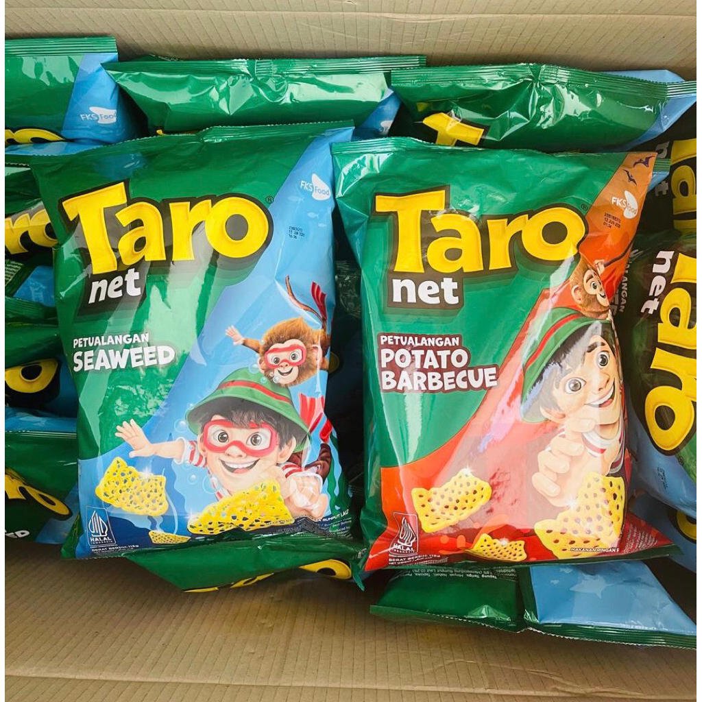 

TARO Net Jumbo Pack Barbecue & Seaweed 115 gr