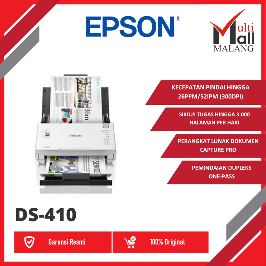 EPSON SCANNER A3 DS-410