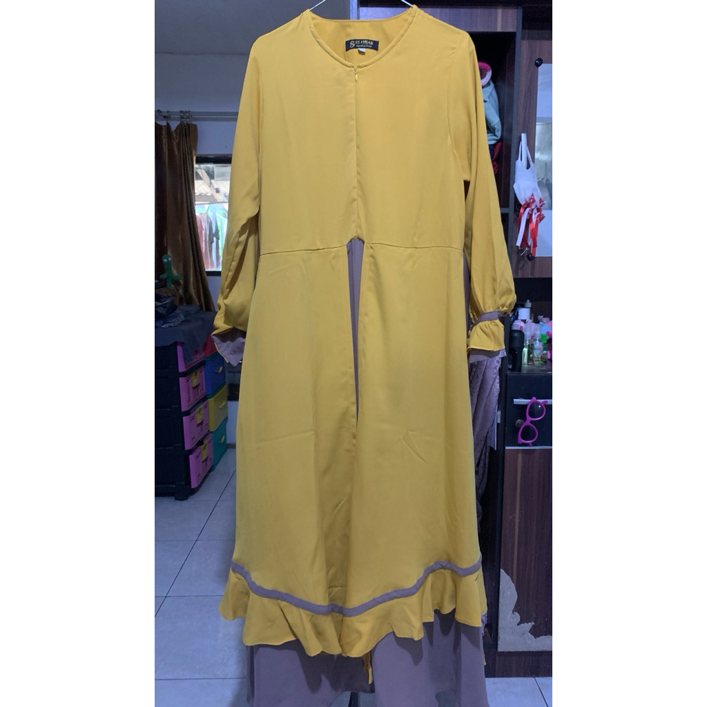gamis long dress ss hijab