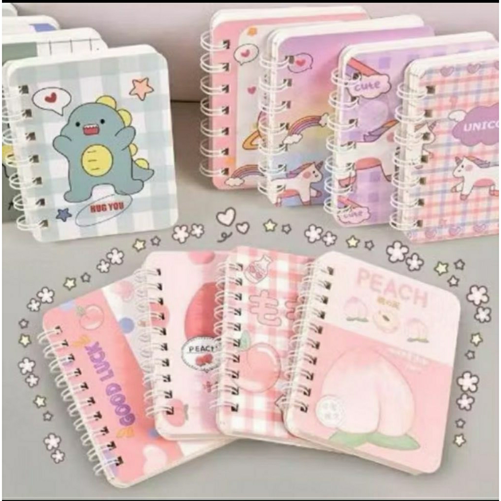

Notebook mini scrap book notebook A7