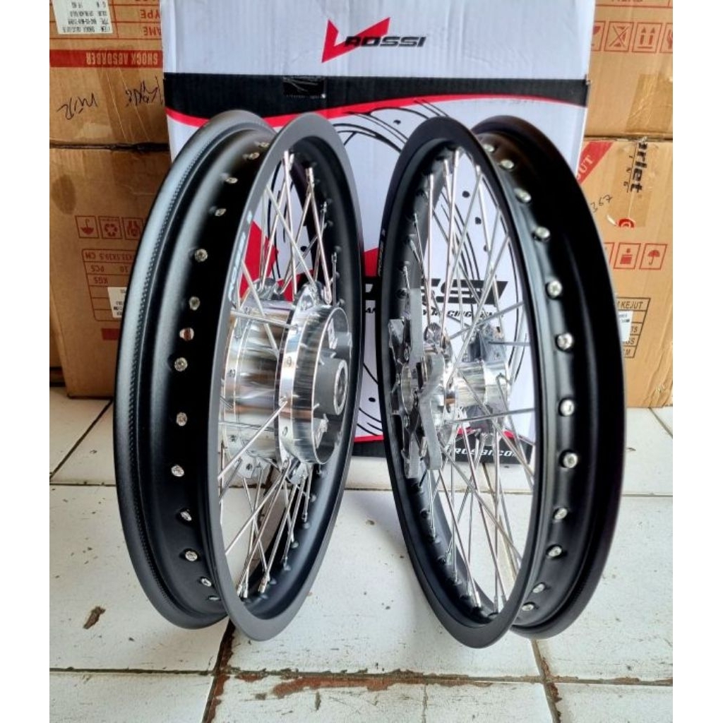 pelek jari-jari ring 17, motor Supra x, Supra x 125, kharisma, Astrea