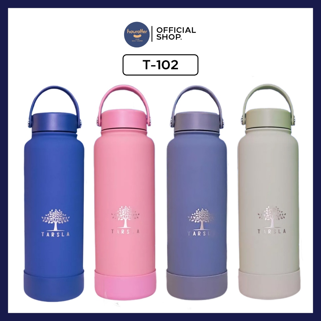 Thermos Stainless Steel T-102 Tahan panas & Tahan Dingin Botol Minum Tumbler 1,2Liter