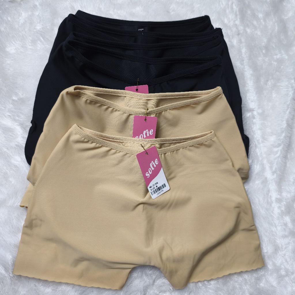 CD Bokong Celana Dalam Penambah Bokong Seamless Sofie Model Boxer