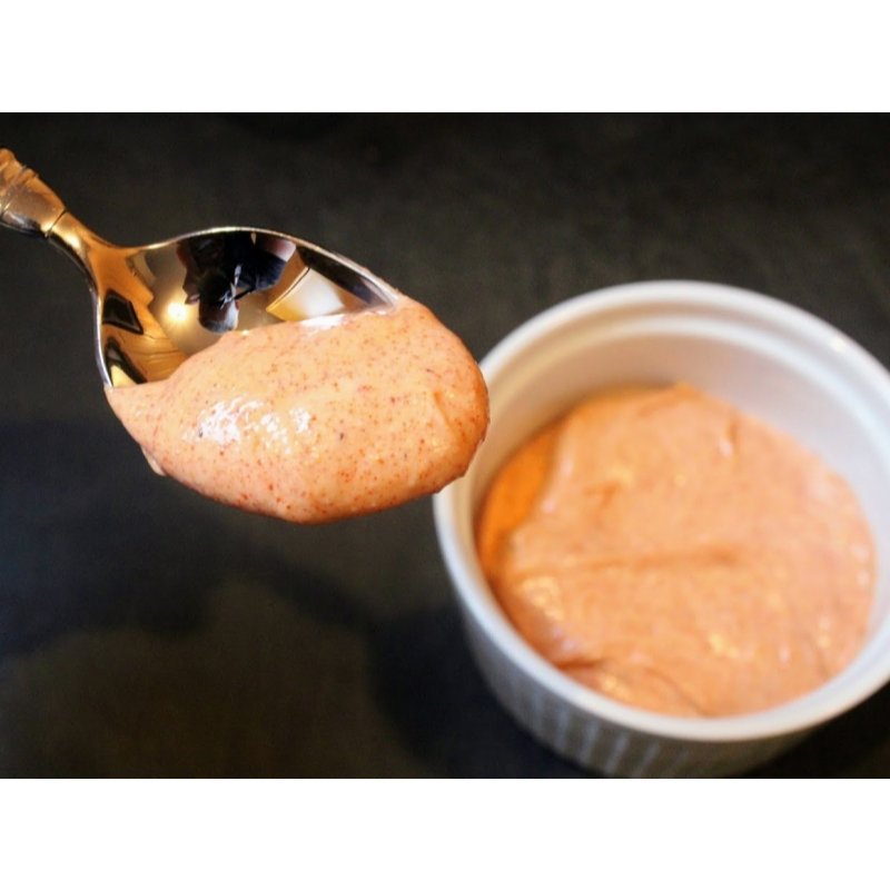 

Saus Mentai Tobiko Mentai Sauce Mayo 400gr Tobiko Sushi Mayonis HALAL