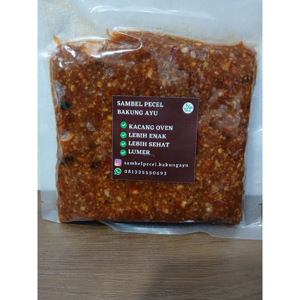 

SAMBEL PECEL BLITAR PEDAS BUMBU PECEL BLITAR PEDAS 250GR