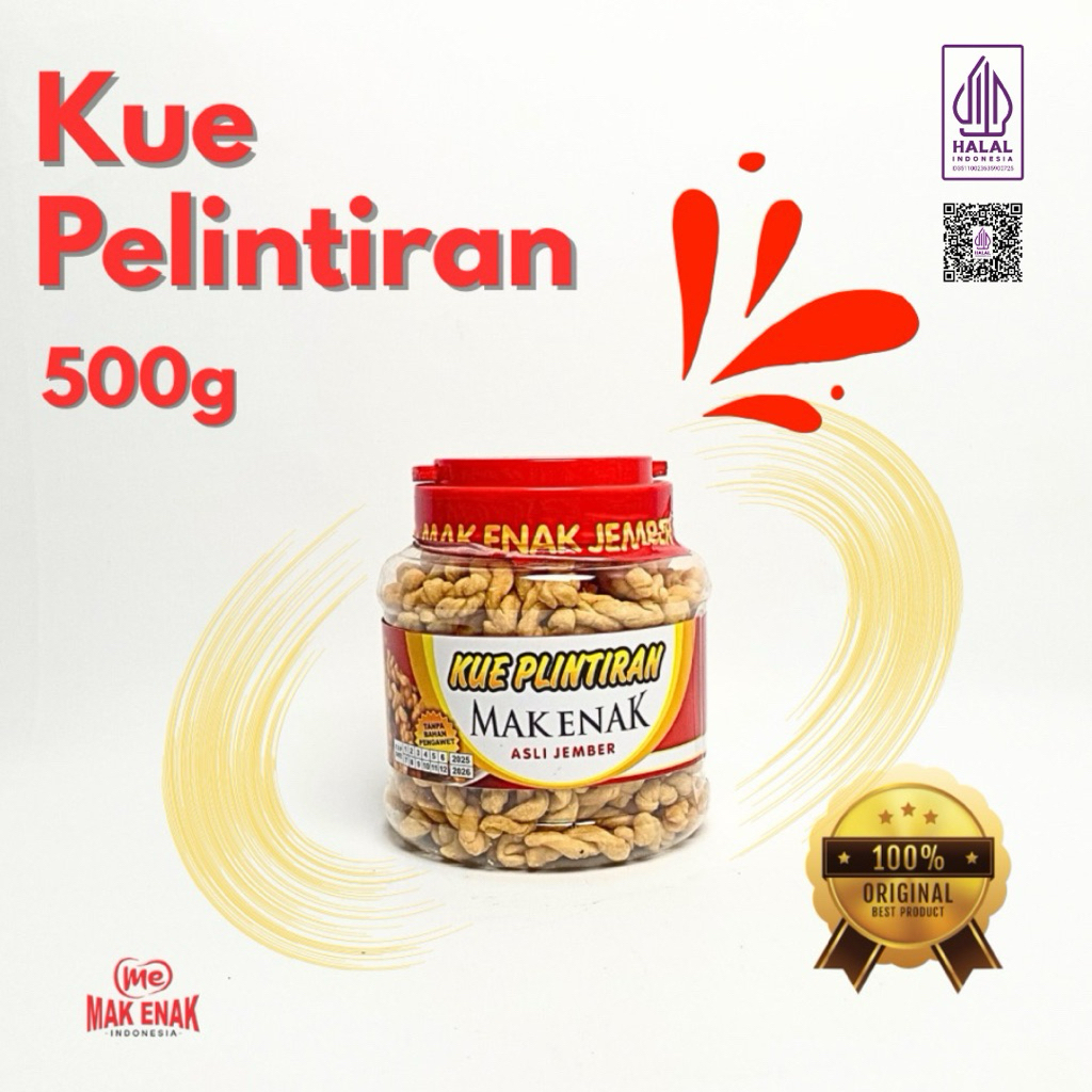 

KUE PELINTIRAN 500 GRAM | MAK ENAK INDONESIA