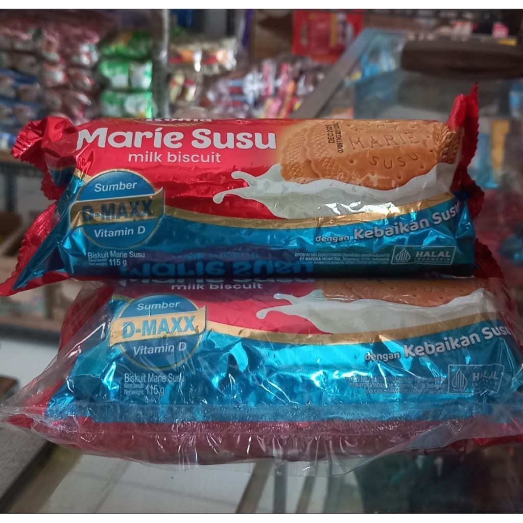 

2 Pack Roma Marie Susu Roll Milk Biscuit @115 gram