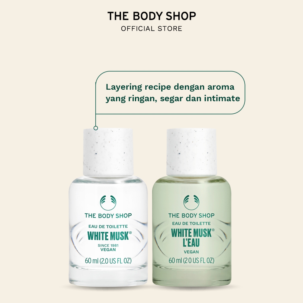 The Body Shop Pure Skin - White Musk & White Musk L'Eau Layering