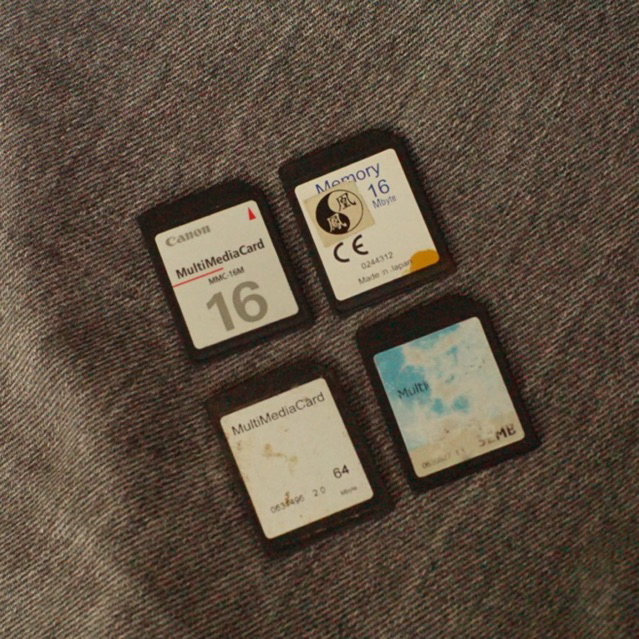 Mmc memori kamera / hp jadul multimedia card 16-128Mb