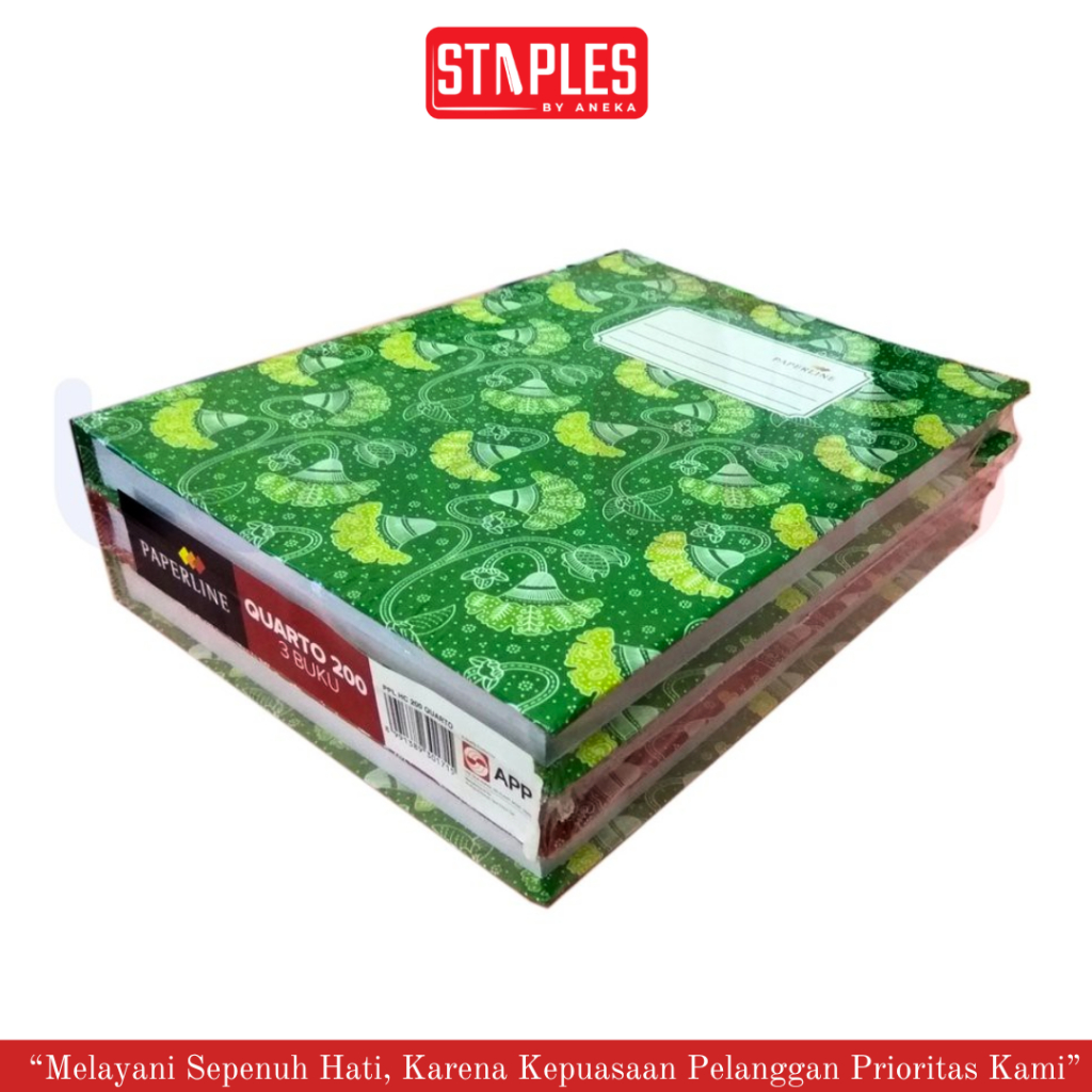 

Buku Quarto 200 / Kuarto Isi 200 Lembar