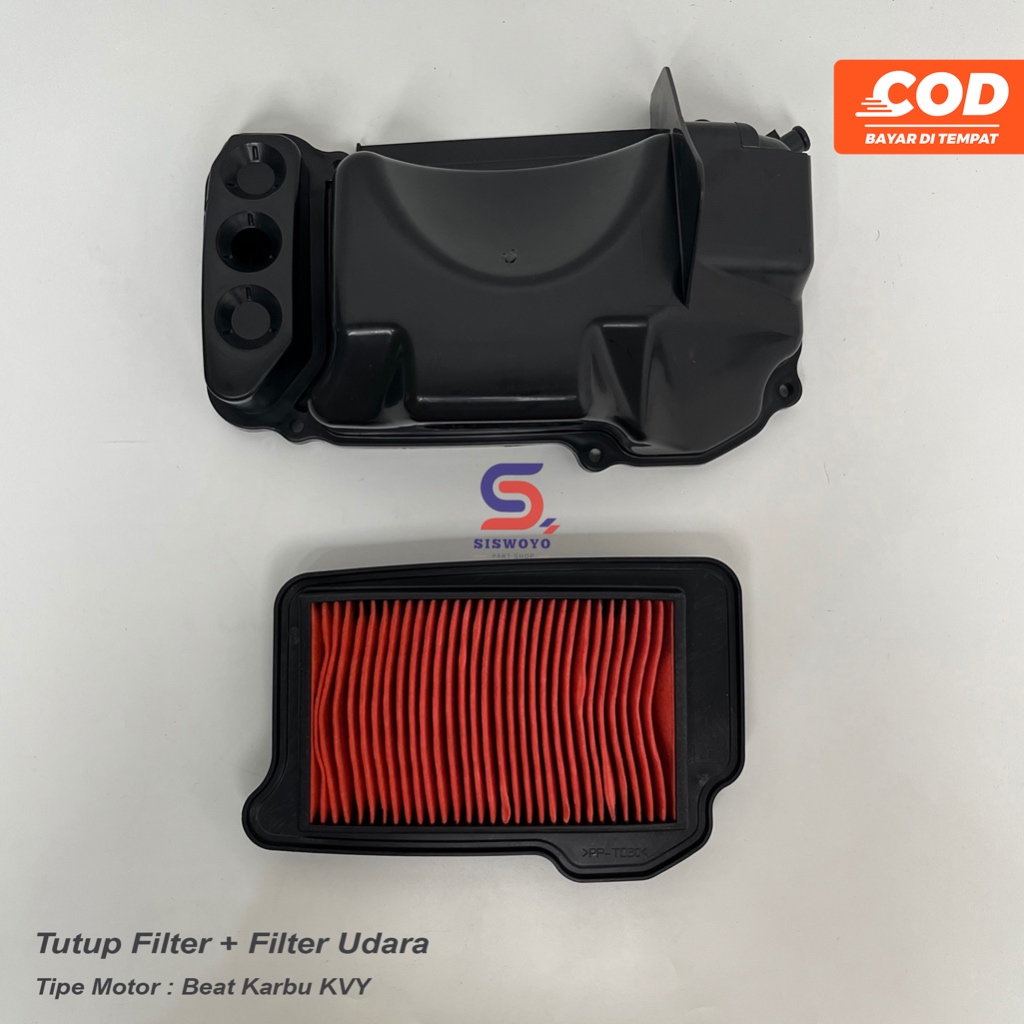 Tutup Box Filter Udara Motor Honda Beat 110 KVY Beat Karbu Tutup Box Filter Udara Beat Karbu