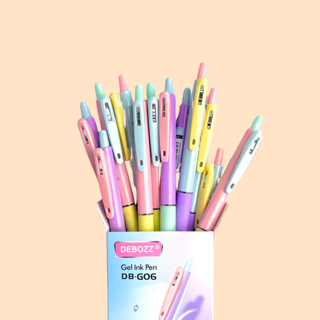 

Pulpen Gel Debozz Gel Ink Pen DB-G06 (12pc)