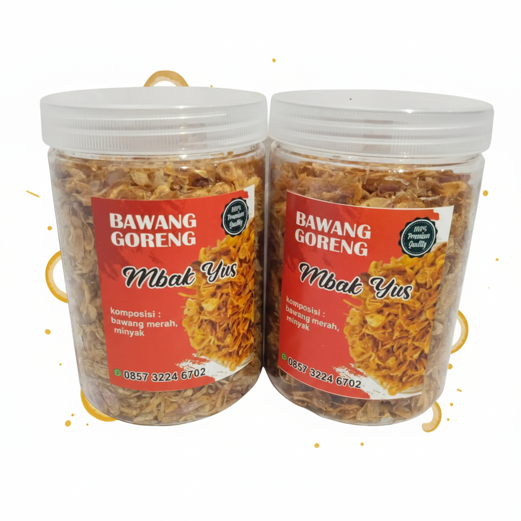 

Bawang Goreng Asli Original Berkualitas Kriuk Garing Gurih Manis Enak Renyah