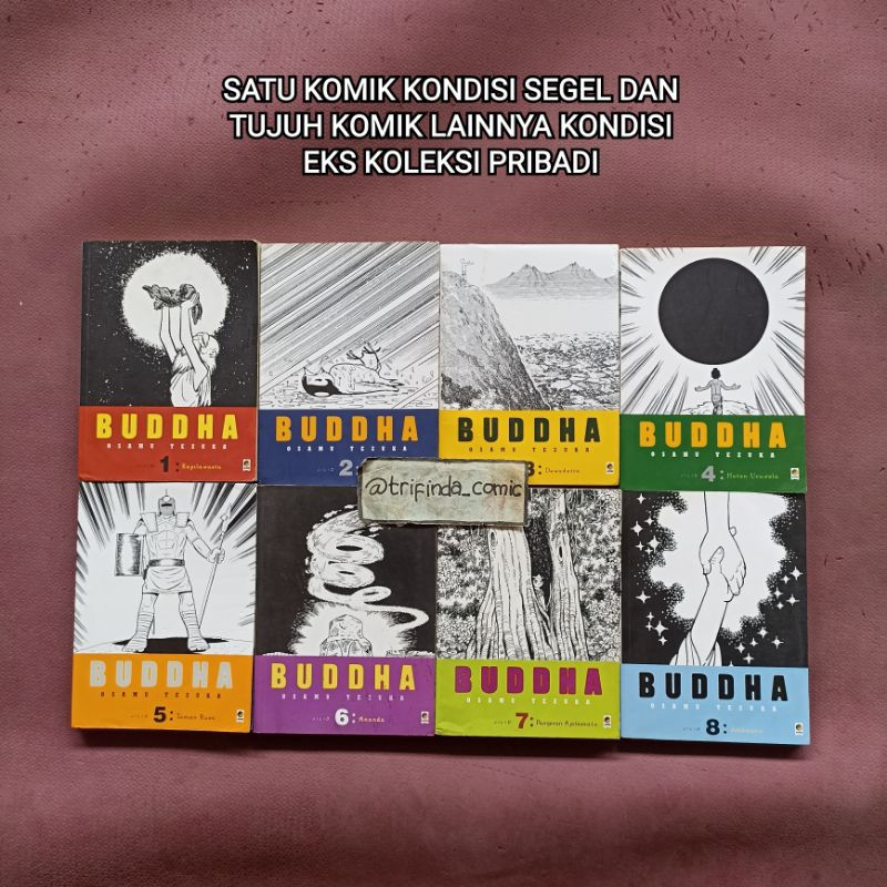 Komik BUDDHA - Osamu Tezuka 1-8 Tamat
