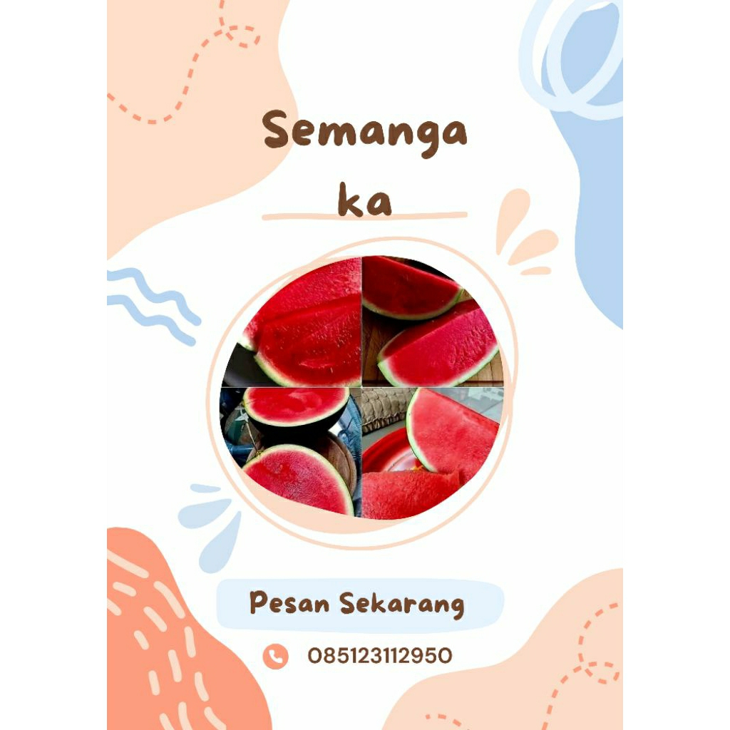

Semangka non biji,freshh