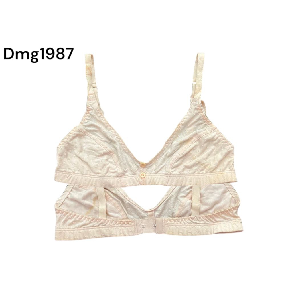 #C Dmg1987 bra branded bra tanpa busa tanpa kawat bra Rijeck noda size 32B