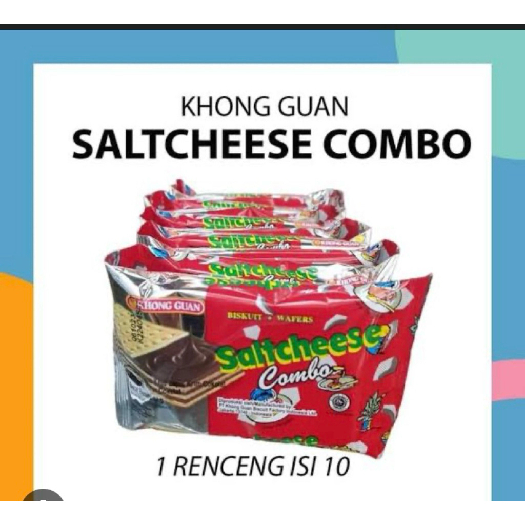 

Biskuit Khong Guan Combo Saltcheese 170gr (isi 10 17gr)