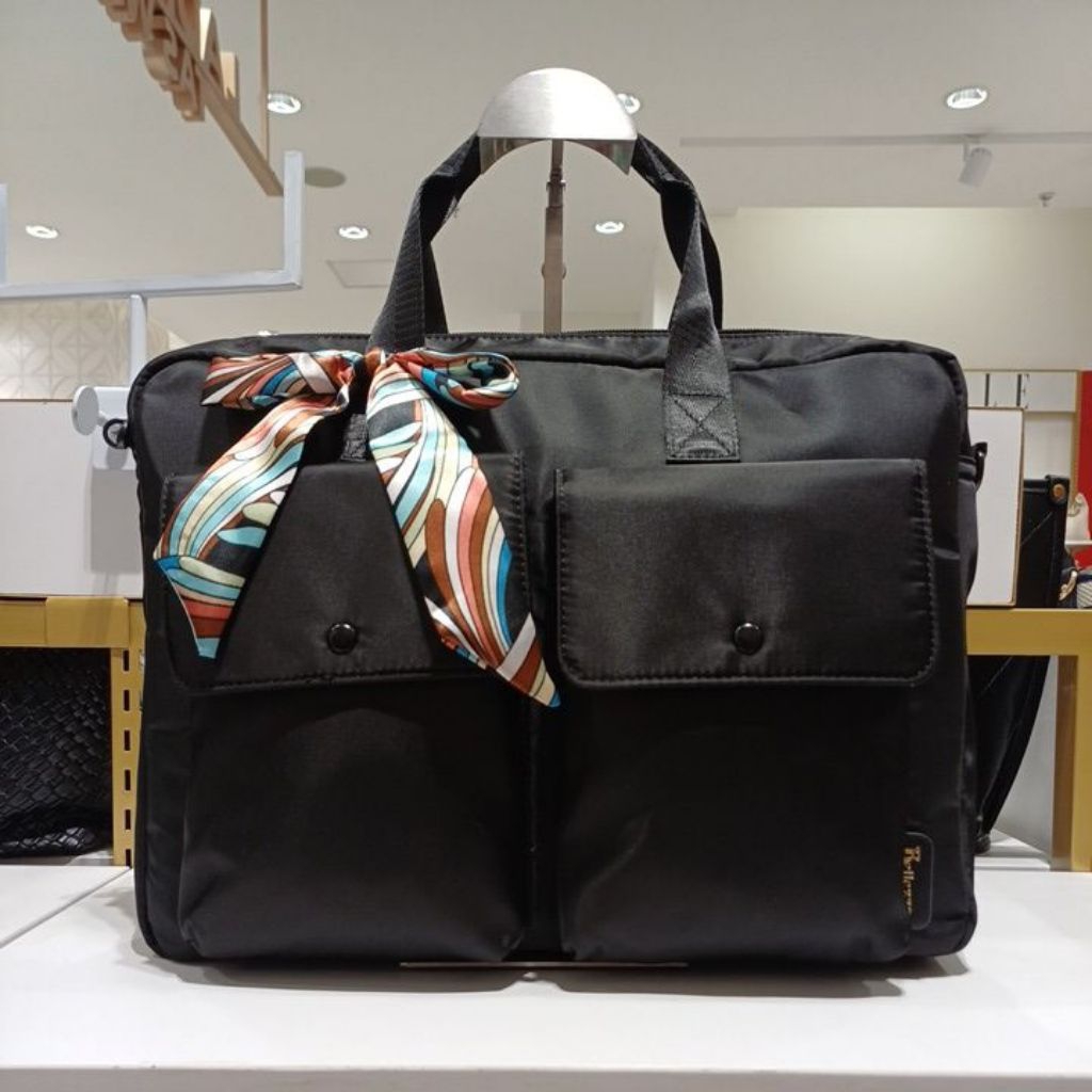 BELLEZZA BHW346 TAS KERJA LAPTOP PARASUT WANITA JINJING SELEMPANG ORIGINAL DEPSTORE MALL