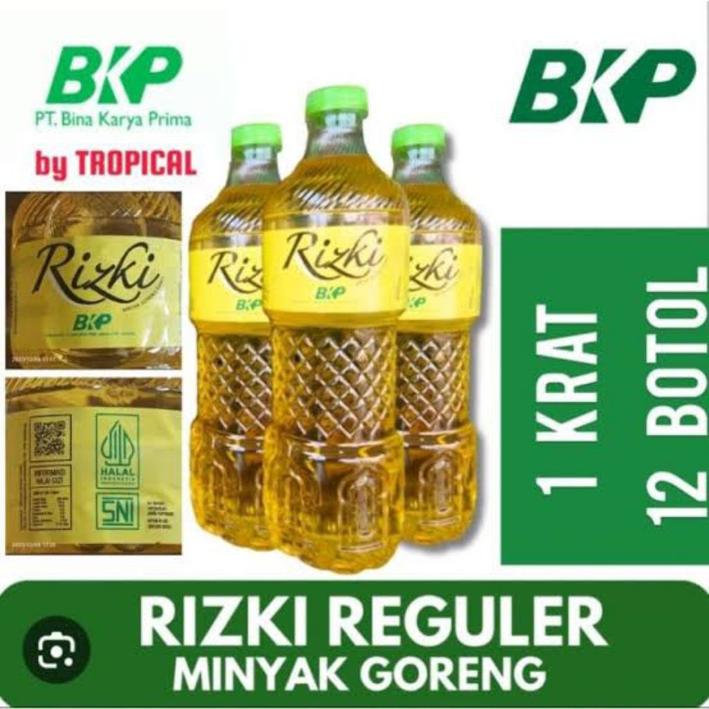 

MINYAK RIZKI 800 ML ISI 12 BOTOL