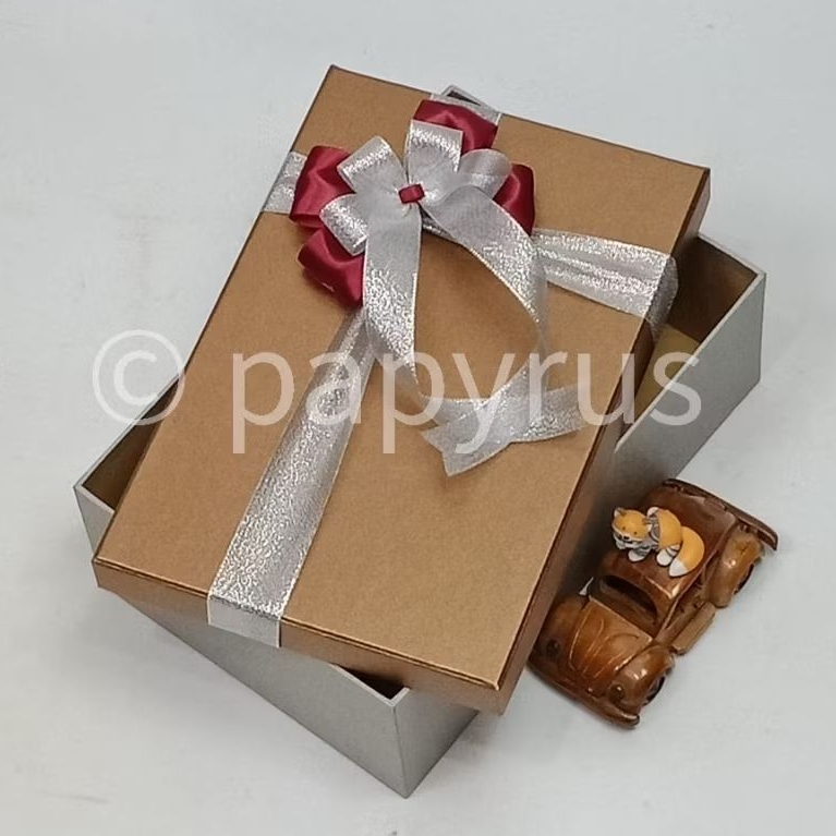 

PAPYRUS Kombinasi 20x30 Tinggi 8cm Kotak Kado Gift Box Hardbox Hampers Hadiah V1