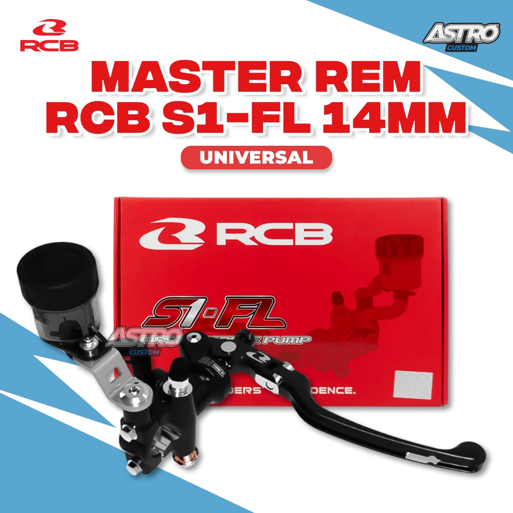 RCB Master Rem Kiri Vario 125 150 Beat Scoopy Fi ESP Deluxe Genio Handle Rem S1-FL 14MM Universal