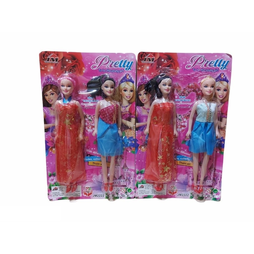 Mainan Anak Boneka Berbi 2 pcs