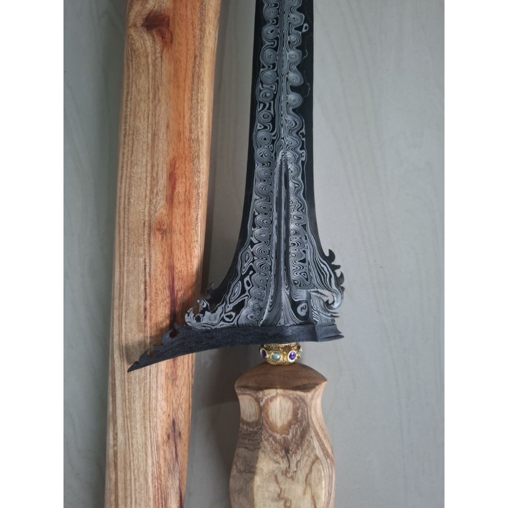 keris bali pamor untu walang