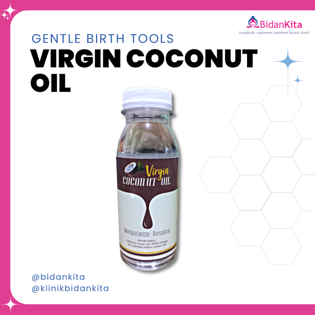 VCO Virgin Coconut Oil Cold Pressed - Bidan Kita