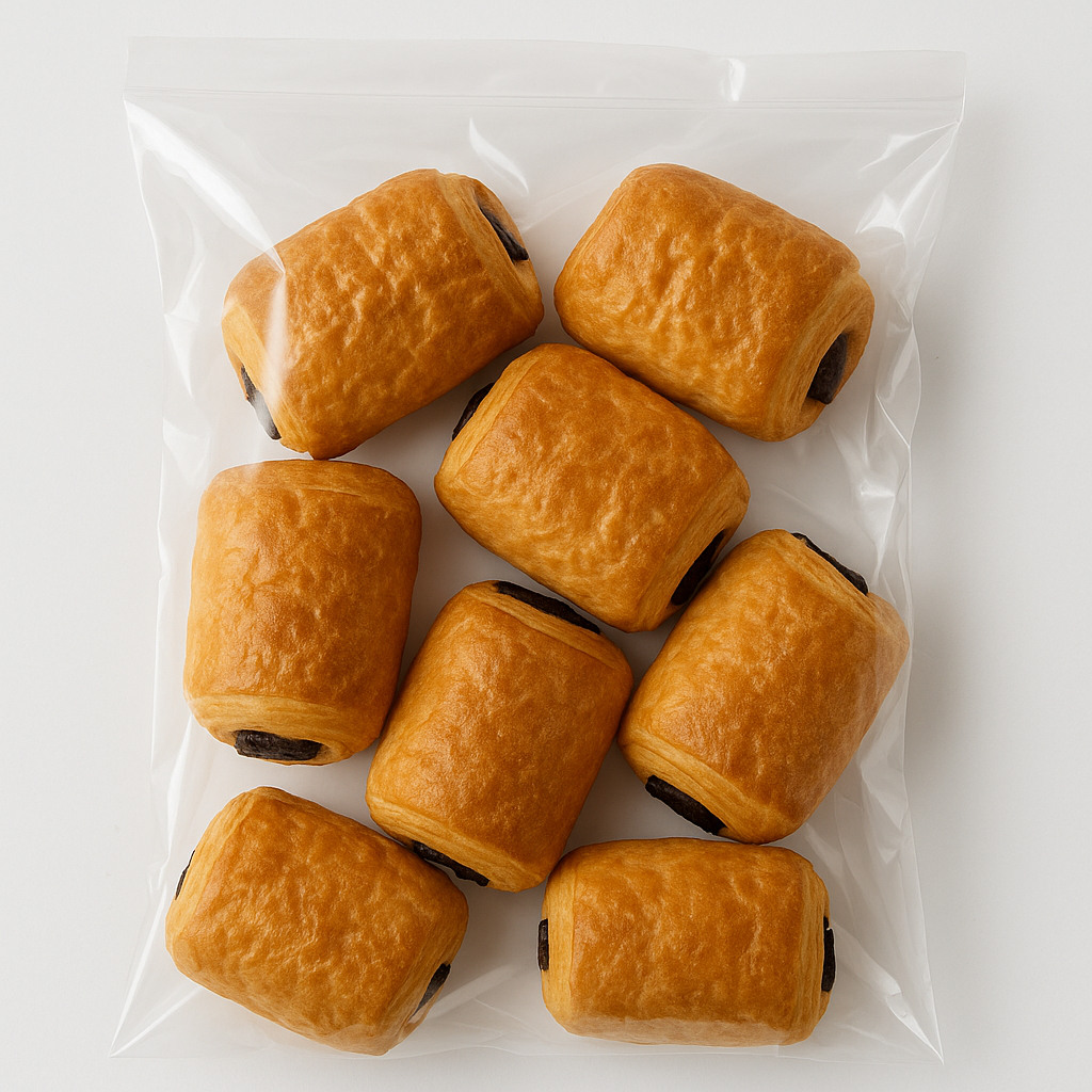 

Mini Danish Chocolate RTE | Ready to Eat Full Butter Premium Pastry | 15 pcs, 60 pcs