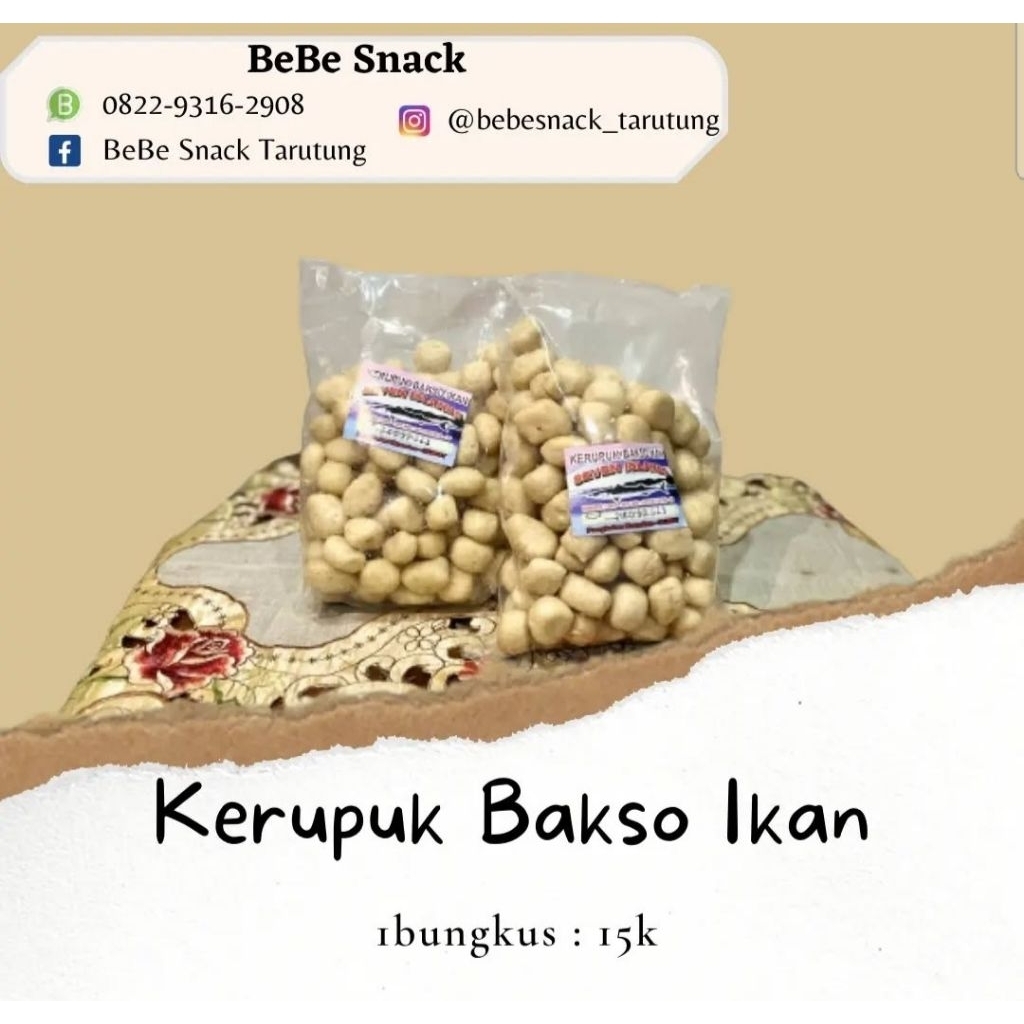 

Kerupuk baso ikan