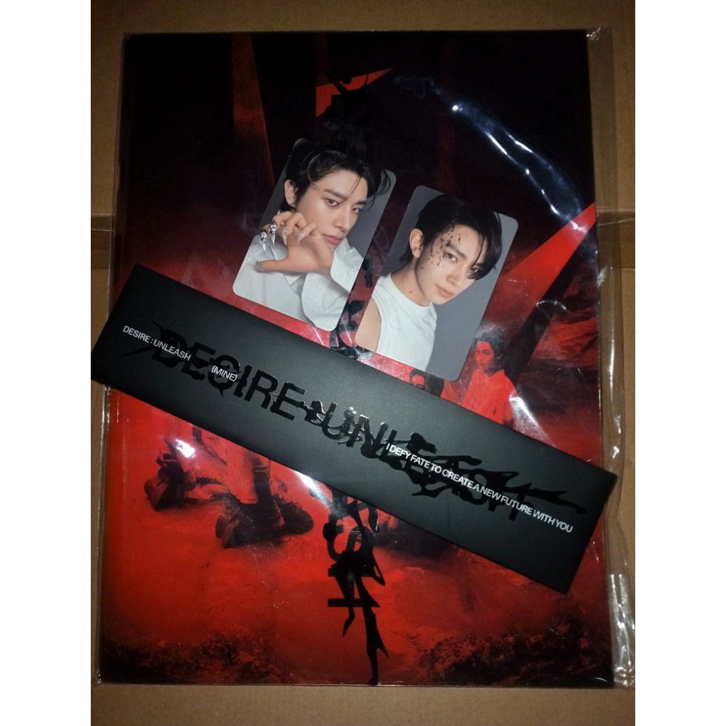 Enhypen Album D:U Reguler Mine Unsealed Minus QR Code