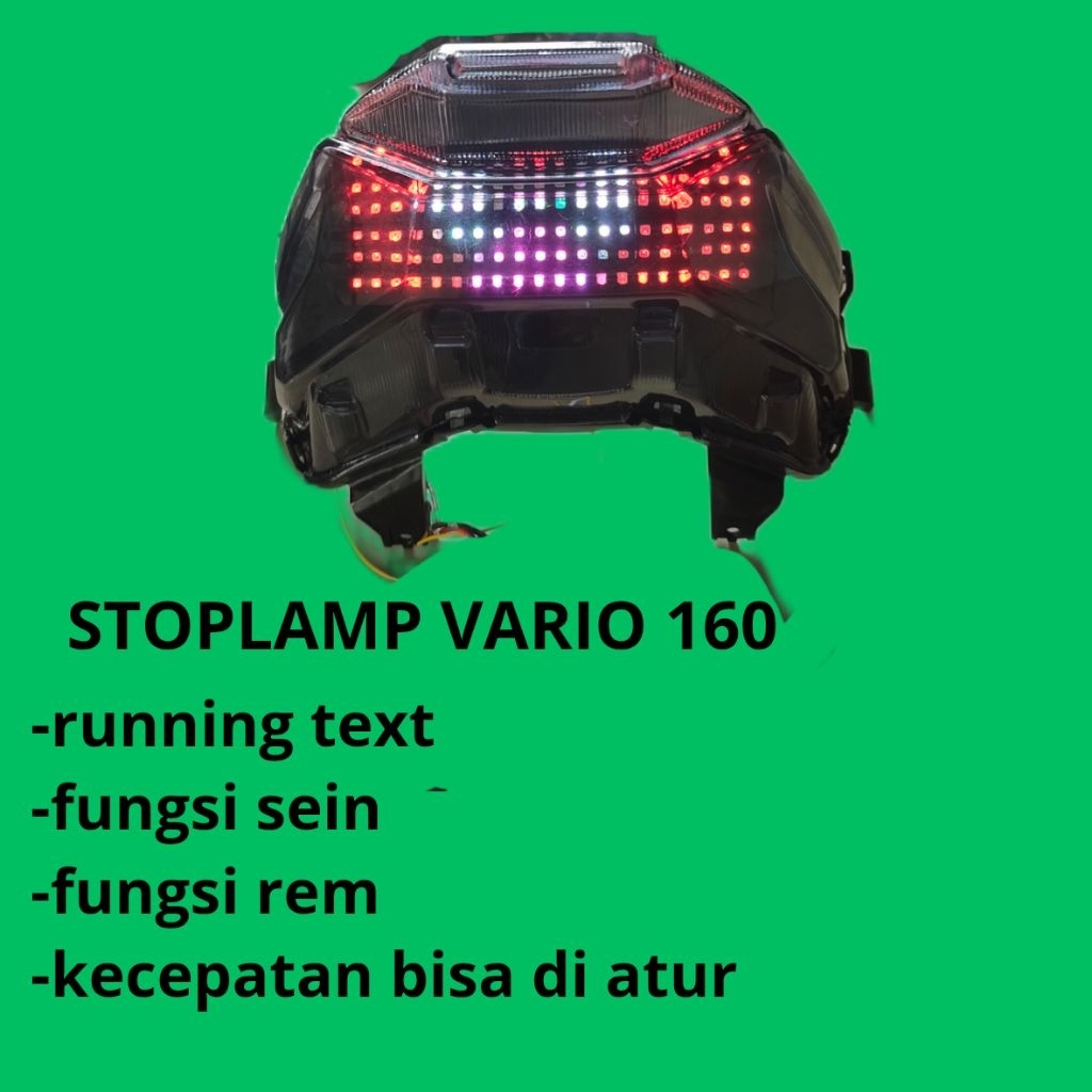 stoplamp running text Vario 160