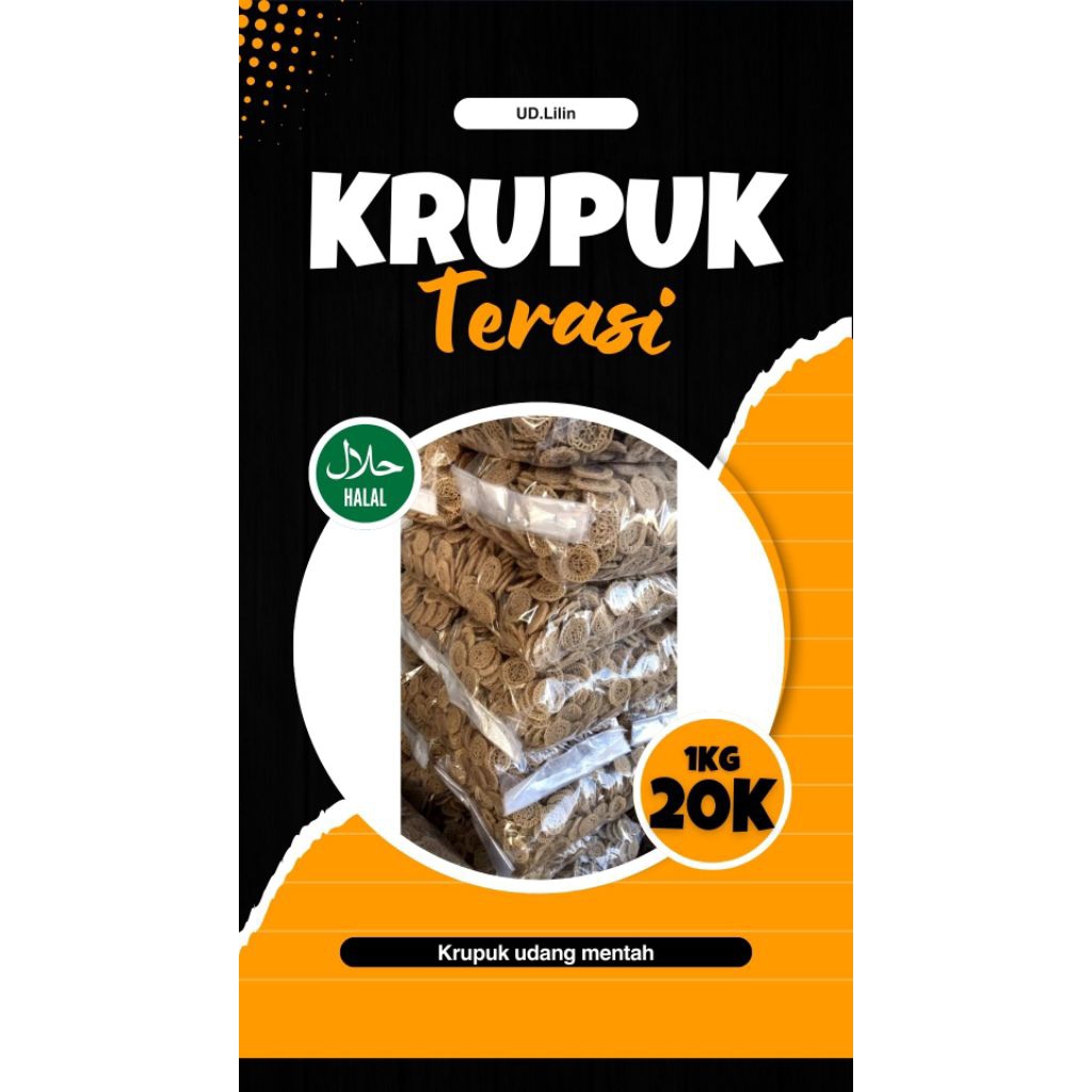 

Kerupuk udang mentah