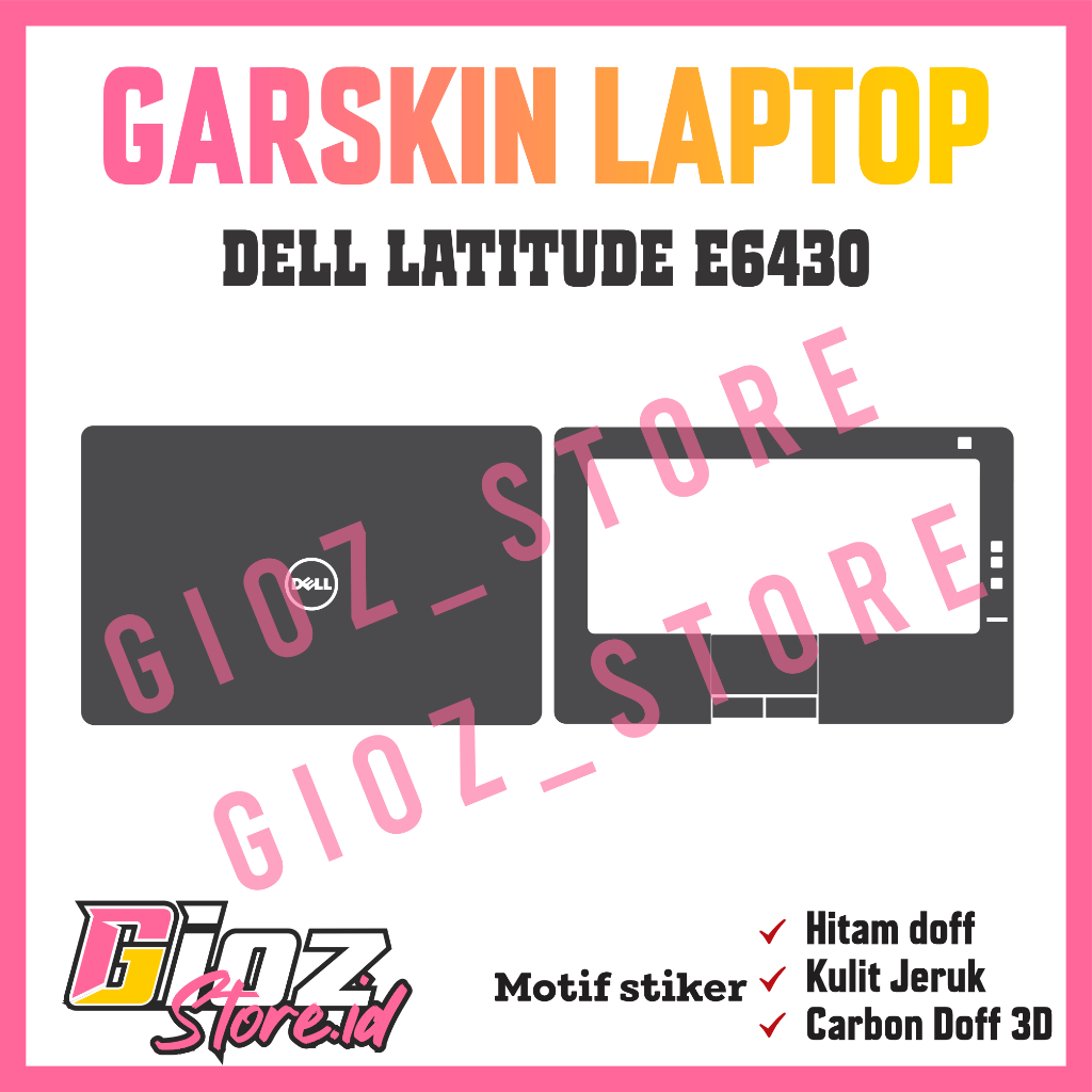 Garskin Laptop Dell E6430 Dell Latitude