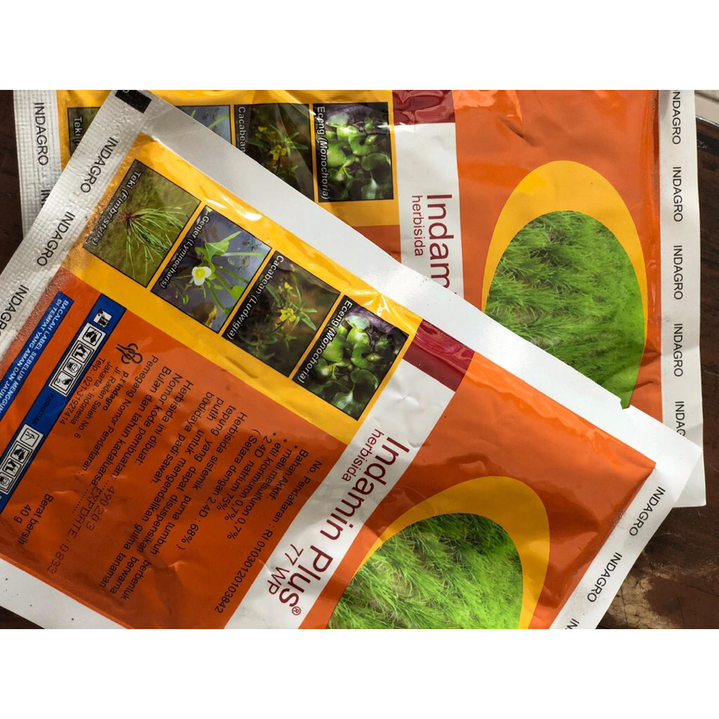 Herbisida Selktif Tanaman Padi Purna Tumbuh Indamin Plus