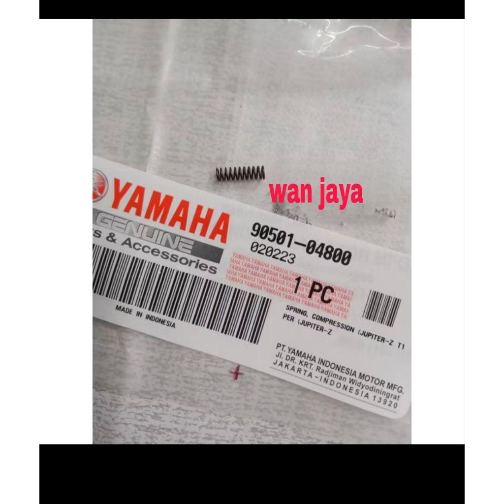 per ver cage benteng klos kopling Jupiter z Vega R new 90501 04800 asli original YGP