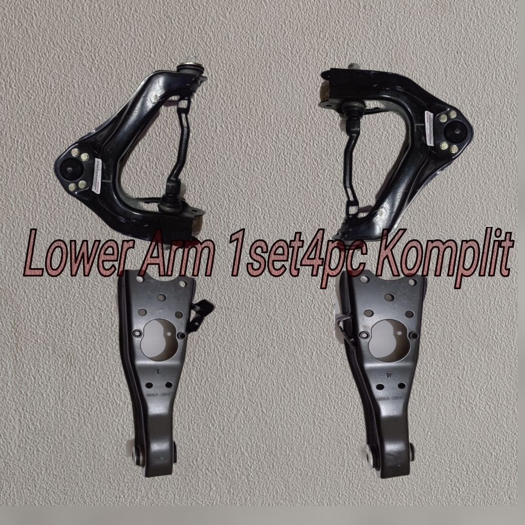 Paketan Lower Arm Set Atas Bawah Lower Arm Low Upper Set Toyota Kijang Super 5k Kijang Grand Extra 5