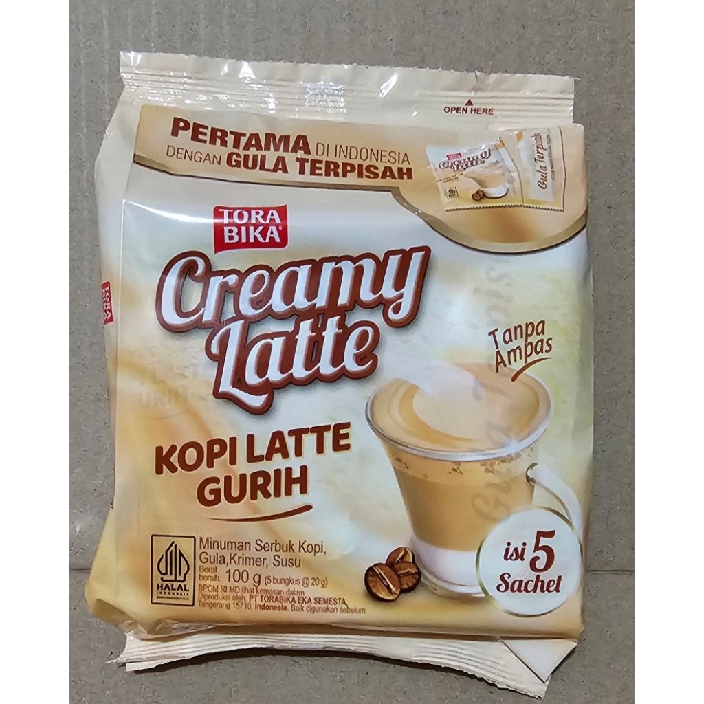 

Torabika Creamy Latte 115g - isi 5 sachet