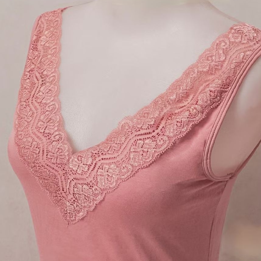 Tanktop tali Renda wanita dewasa 7369/Kaos dalam wanita dewasa Miranda