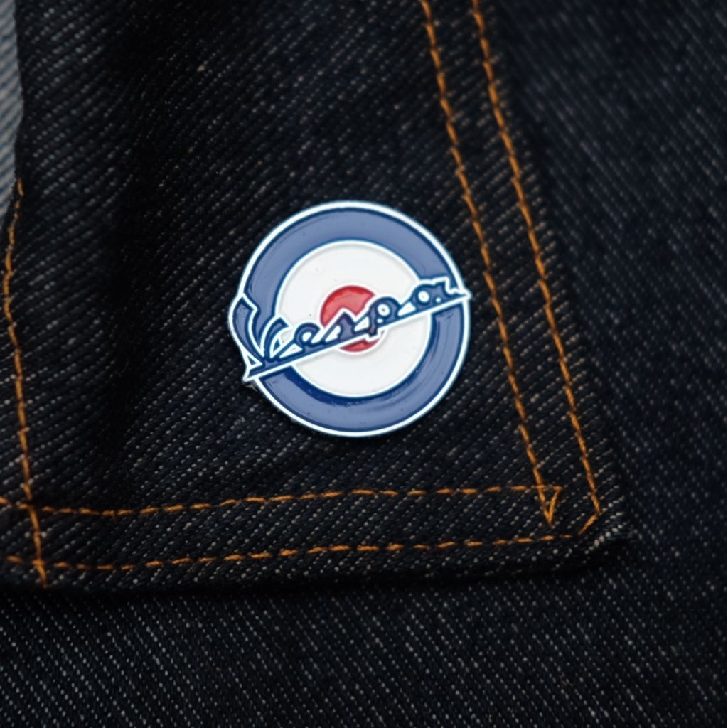 Enamel Pin Vespa Mods Vespa