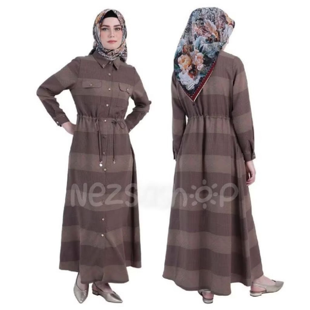 abaya hikmat original casual sale