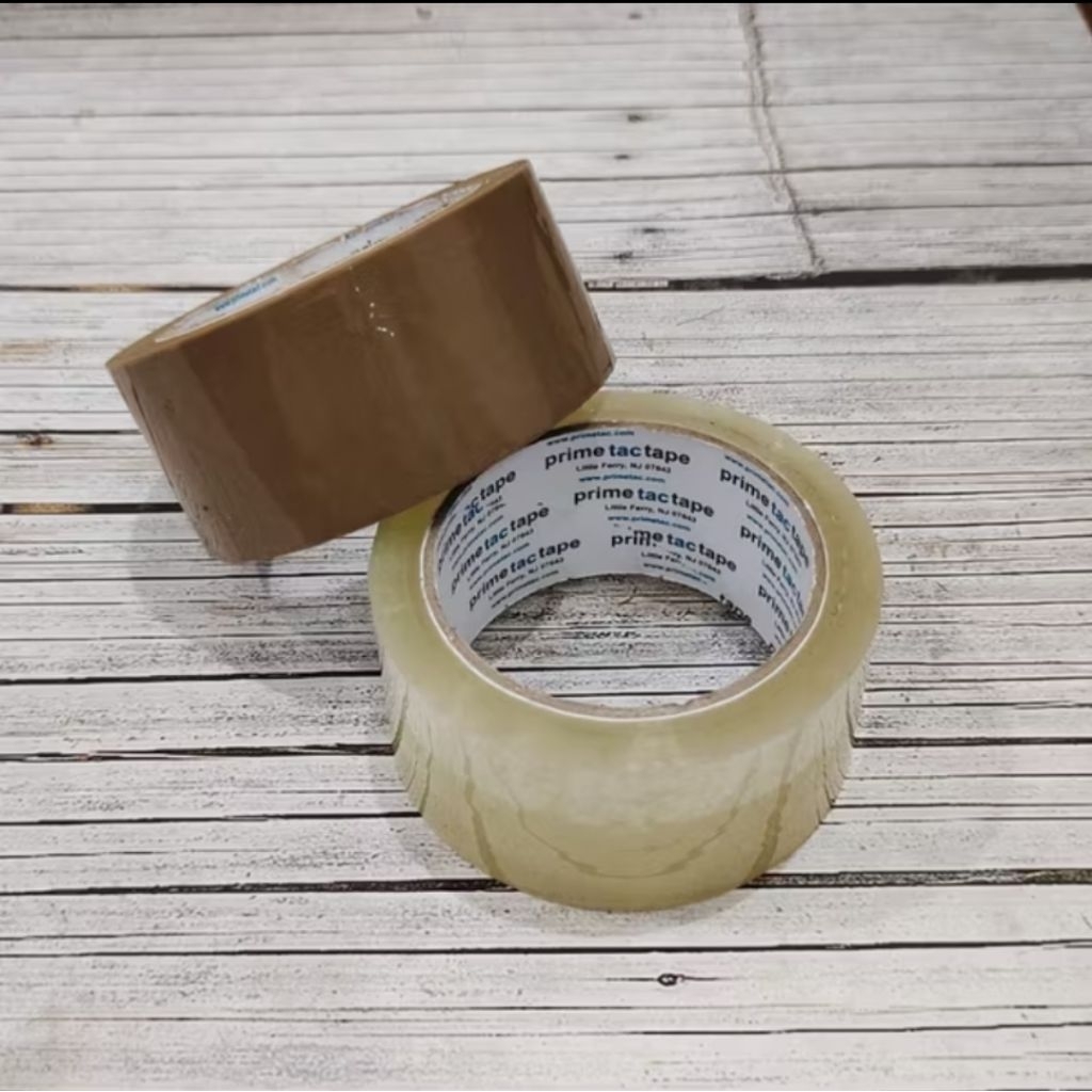 

POS Lakban OPP Bening dan Cokelat PRIMETAC TAPE 48mm 100 Yard 2 Inch