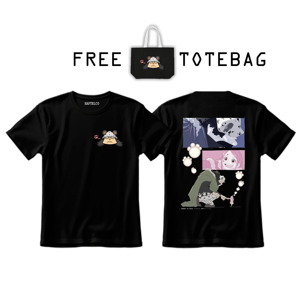 KAOS BONNEY AND KUMA - KAOS BONNEY - KAOS KUMA - KAOS ONE PIECE - TSHIRT ONE PIECE - KAOS ANIME