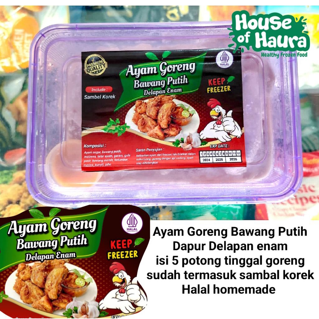 

Ayam goreng Bawang Putih dapur 86