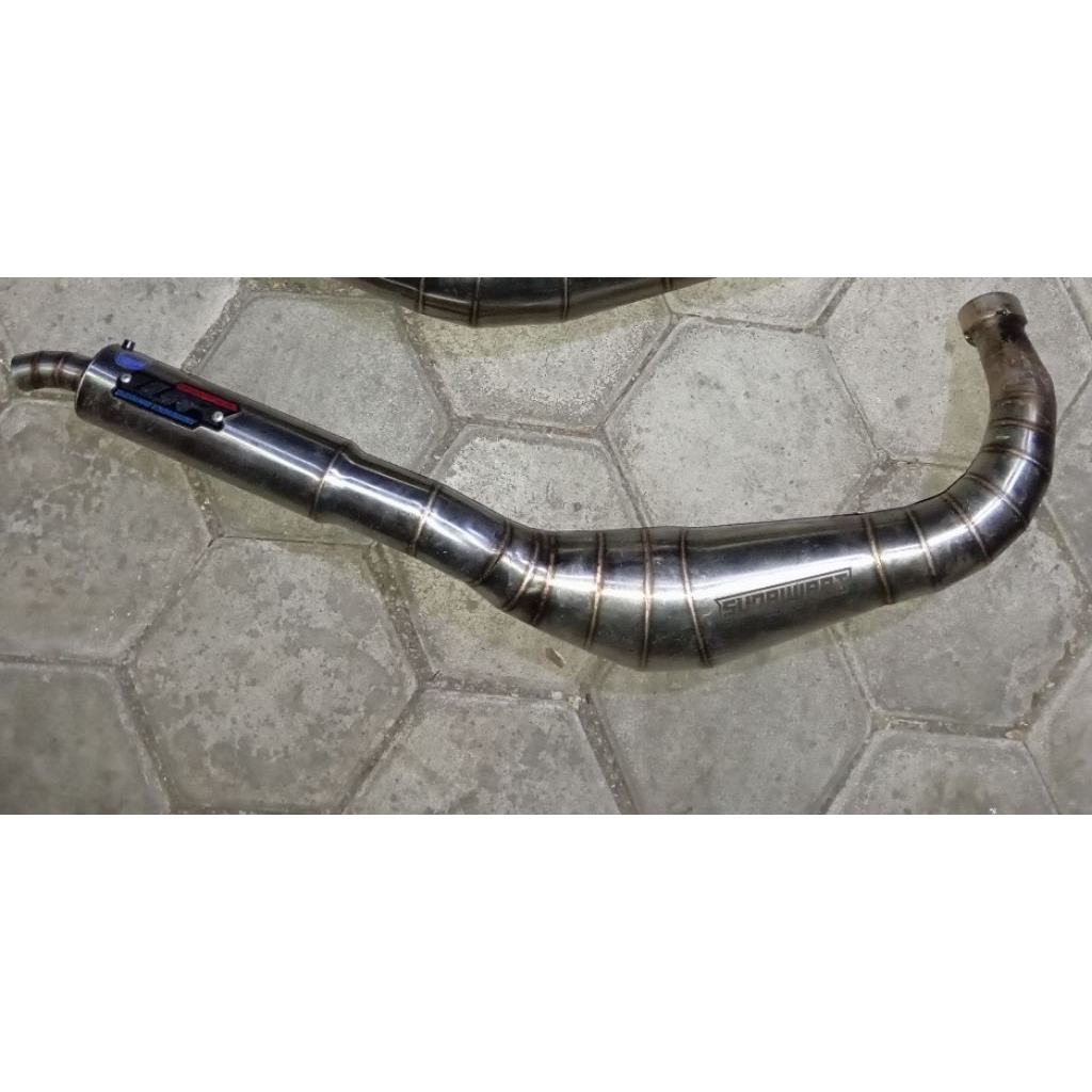 Knalpot Original WR racing exhaust for suzuki a100