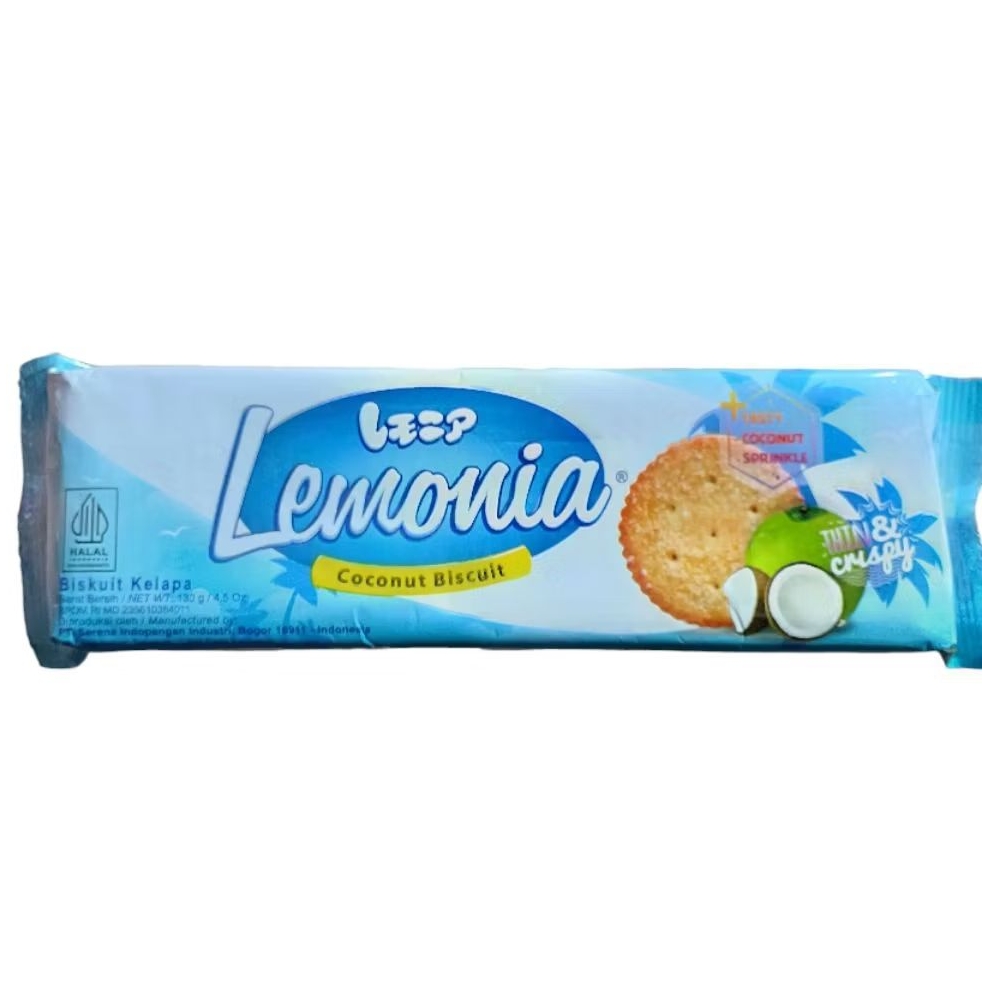 

Biskuit Kelapa Lemonia Coconut Biscuit 130gr