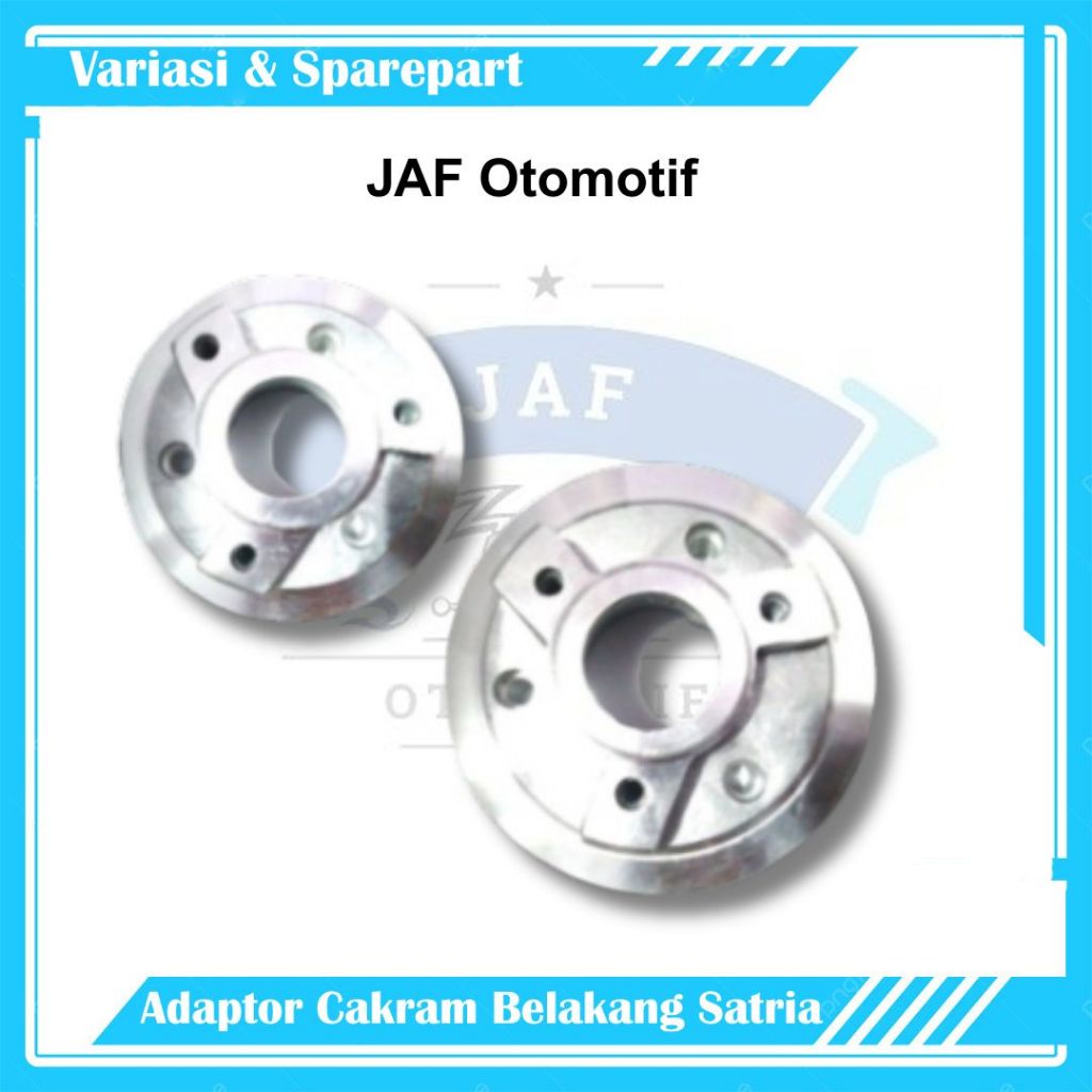 JAF Otomotif Adaptor Cakram Belakang Satria FU Plendes Cakram Satria FU Varian Tromol Kecil dan Trom