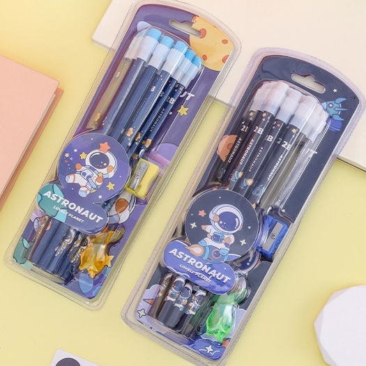 

Pensil 2B Austronaut 1 Pack (Isi 12 Pcs) Free Rautan dan Aksesories